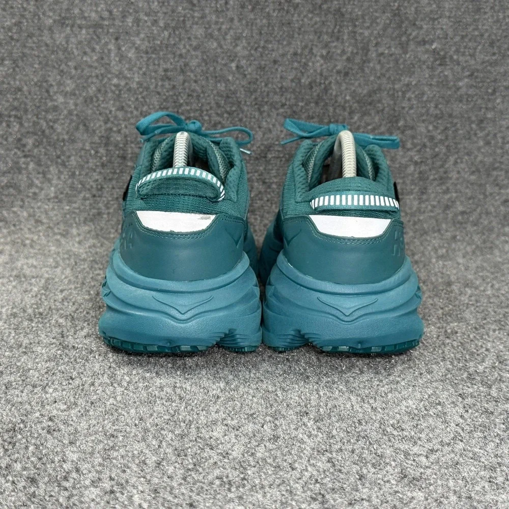 Hoka‎ Bondi L GTX Athletic Shoes Men's 12 Deep Teal Gore-Tex Waterproof Sneakers
